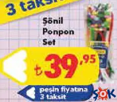 ŞÖNİL PONPON SET